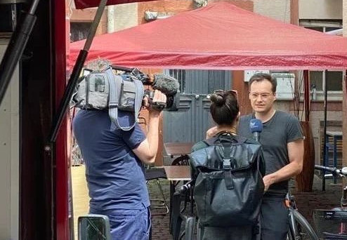 Interview mit dem Hessischen Rundfunk